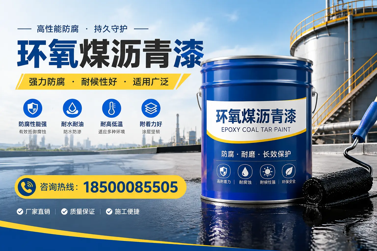 环氧煤沥青漆的储存与运输注意事项，兴隆台企业须知